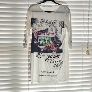 White Stretchy Pencil Dress